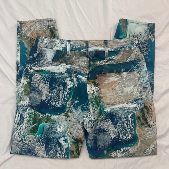 Rare RAW G-STAR Earth Camo Print Jeans, Size 6 28” Waist - Picture 3 of 10